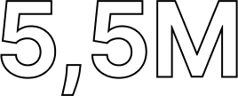 5.5m